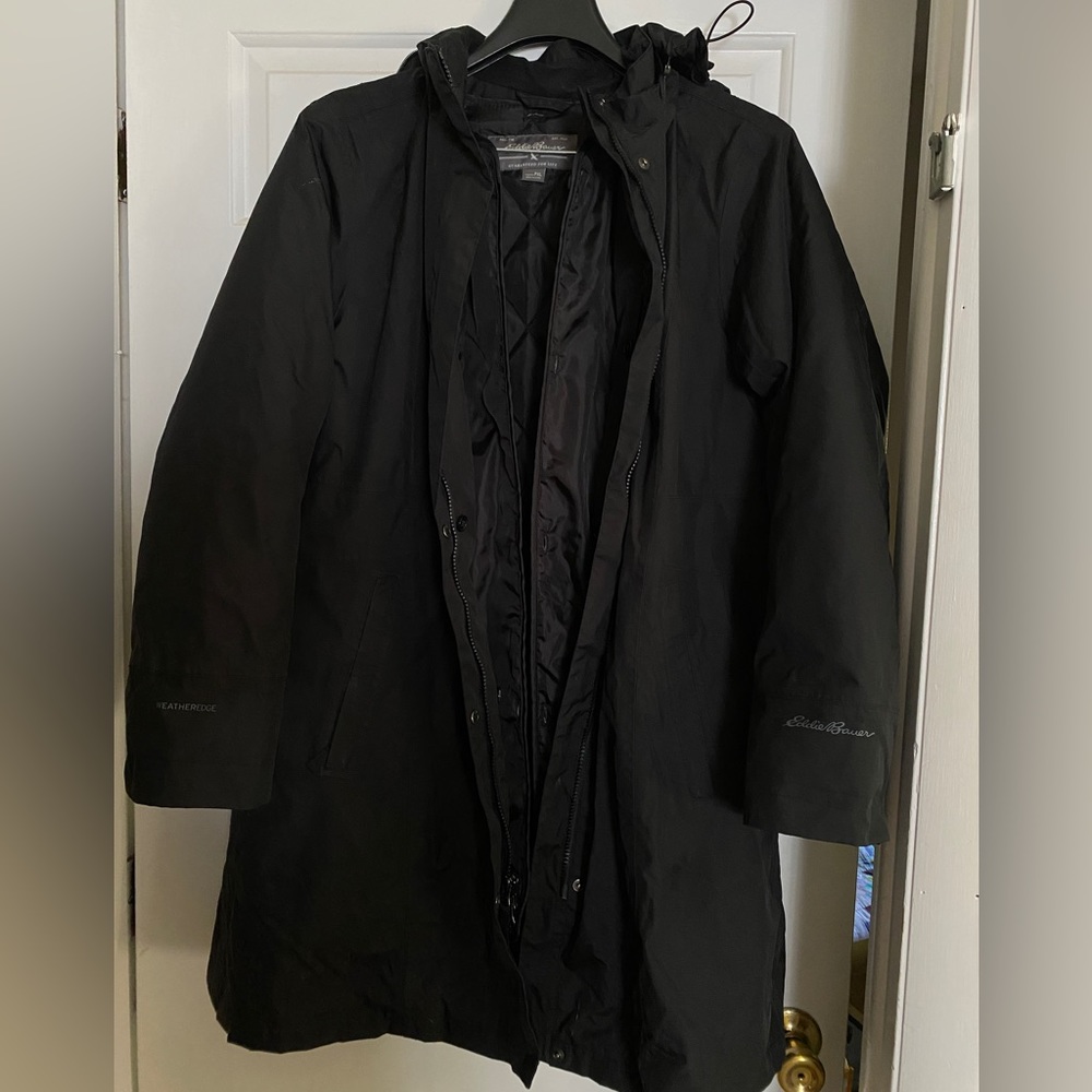 Eddie Bauer Women's Girl On The Go Insulated Trench Coat | Rain | Winter Jacket
